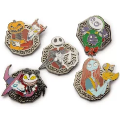 Ensemble de pin's L'Étrange Noël de Monsieur Jack de Tim Burton
