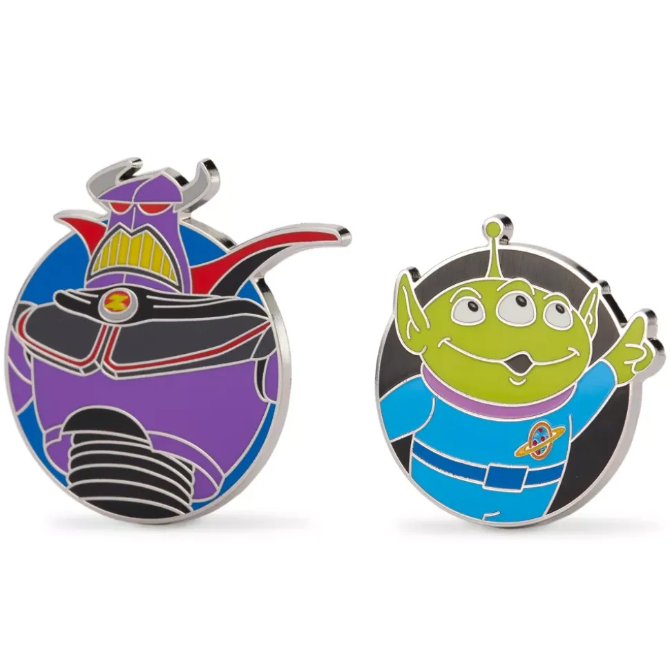 Ensemble de pin's Zurg et Alien, Toy Story 2