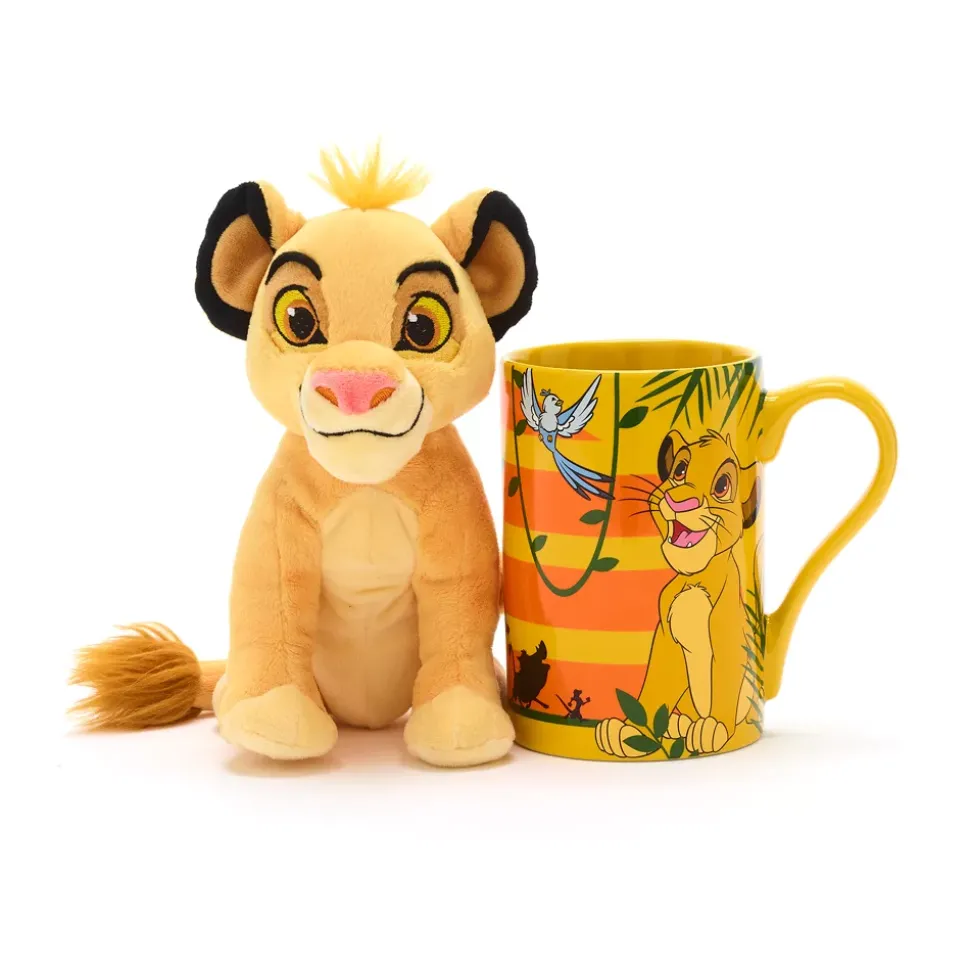 Ensemble Mug avec mini peluche Simba, Le Roi Lion
