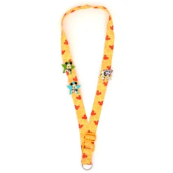 Ensemble pin's et tour de cou Mickey et Minnie