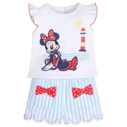 Ensemble t-shirt et short Minnie pour bébé
