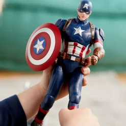 Figurine Captain America articulée et parlante - 25 cm