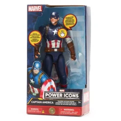 Figurine Captain America articulée et parlante - 25 cm