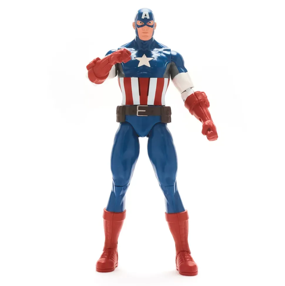 Figurine Captain America articulée parlante - 33 cm