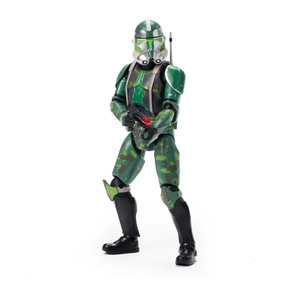Figurine parlante Commandant clone Gree de la 41e Légion, Star Wars Power Force