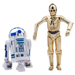 Figurines articulées R2-D2 et C-3PO lumineuses et sonores, Star Wars