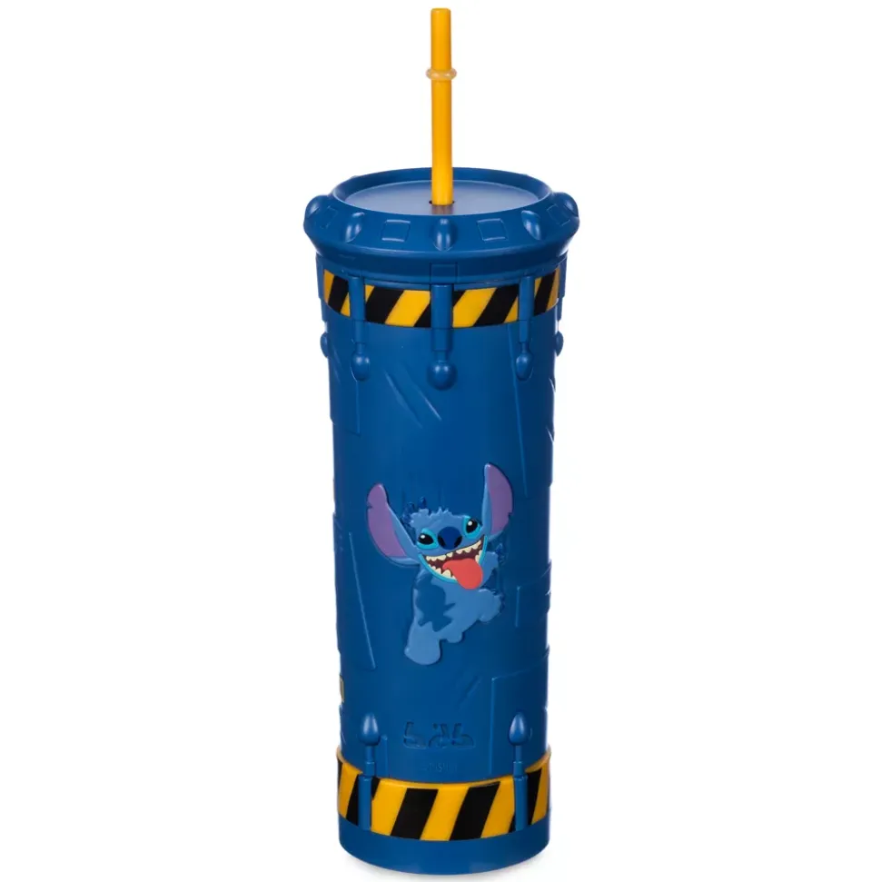 Gobelet Stitch lumineux avec paille, Lilo & Stitch
