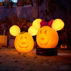 Grande citrouille lumineuse Minnie