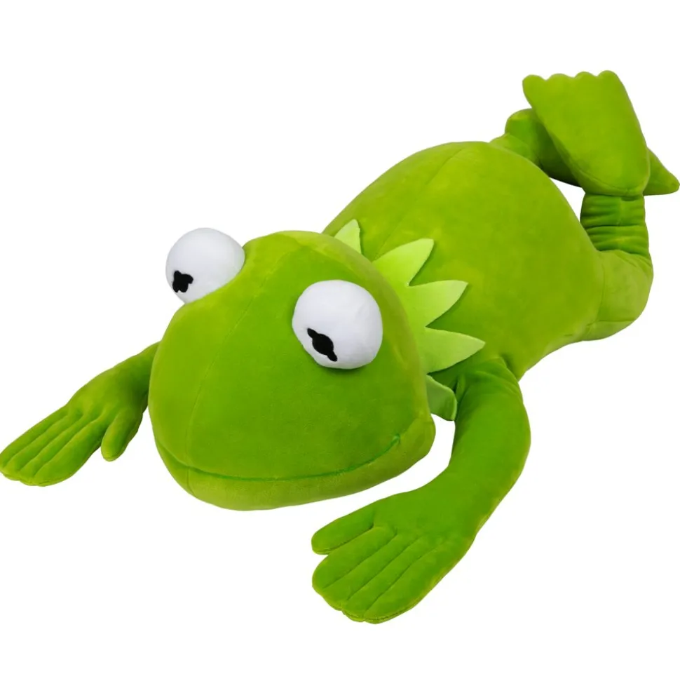 Grande peluche Kermit la grenouille Cuddleez, Les Muppets, 70 cm