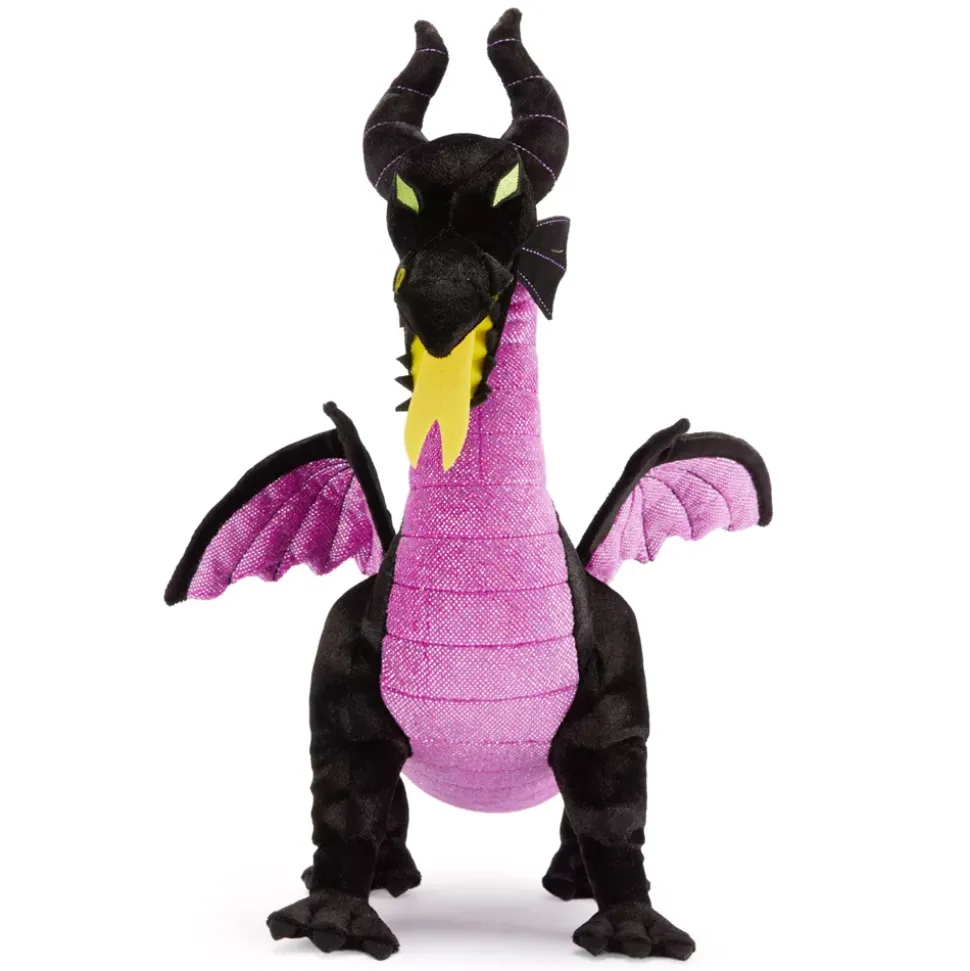 Grande peluche Maléfique en dragon, La Belle au Bois Dormant, 35 cm