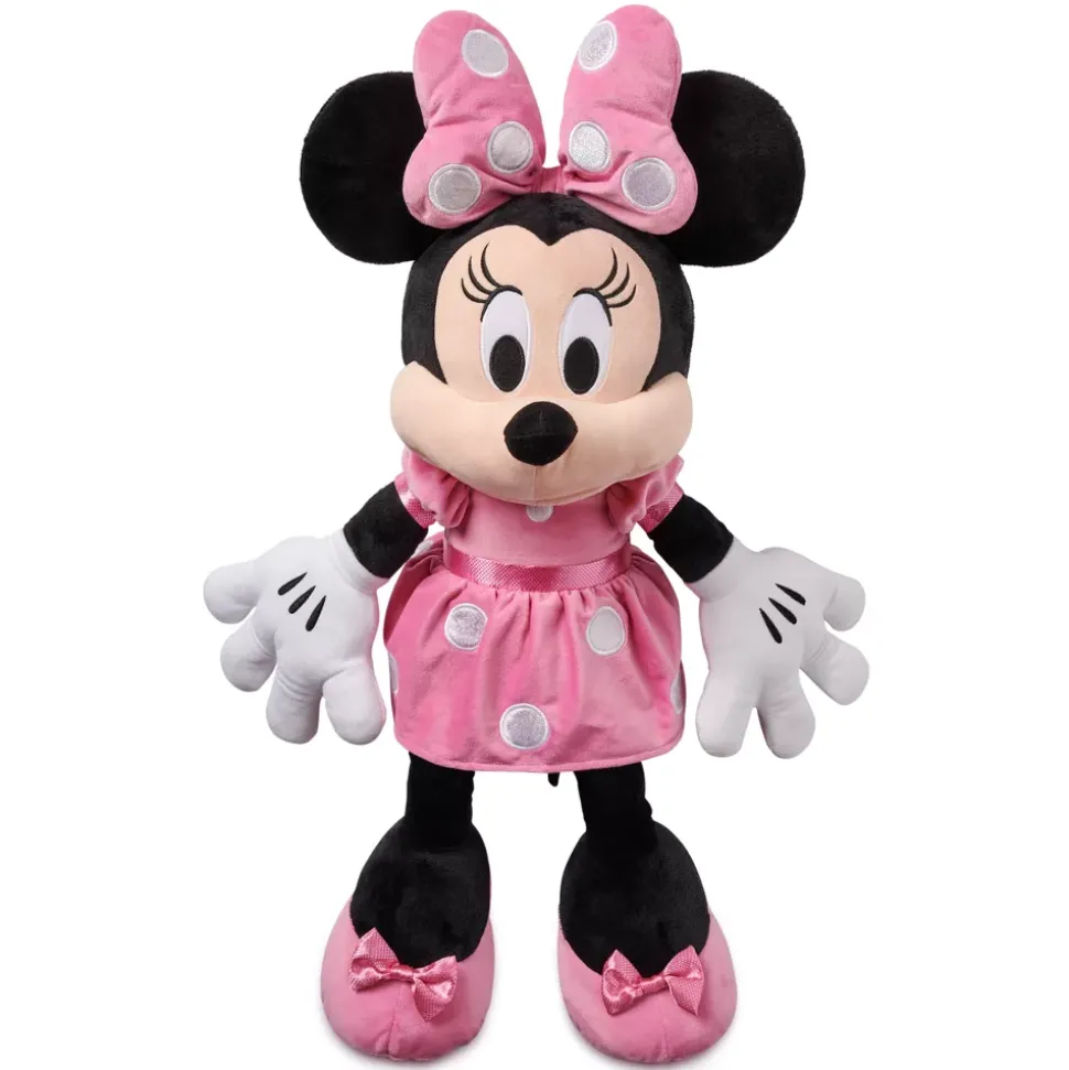 Grande peluche Minnie en rose