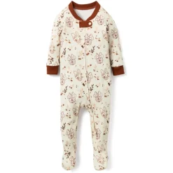 Grenouillère Minnie et Daisy Duck en tissu extensible pour bébé