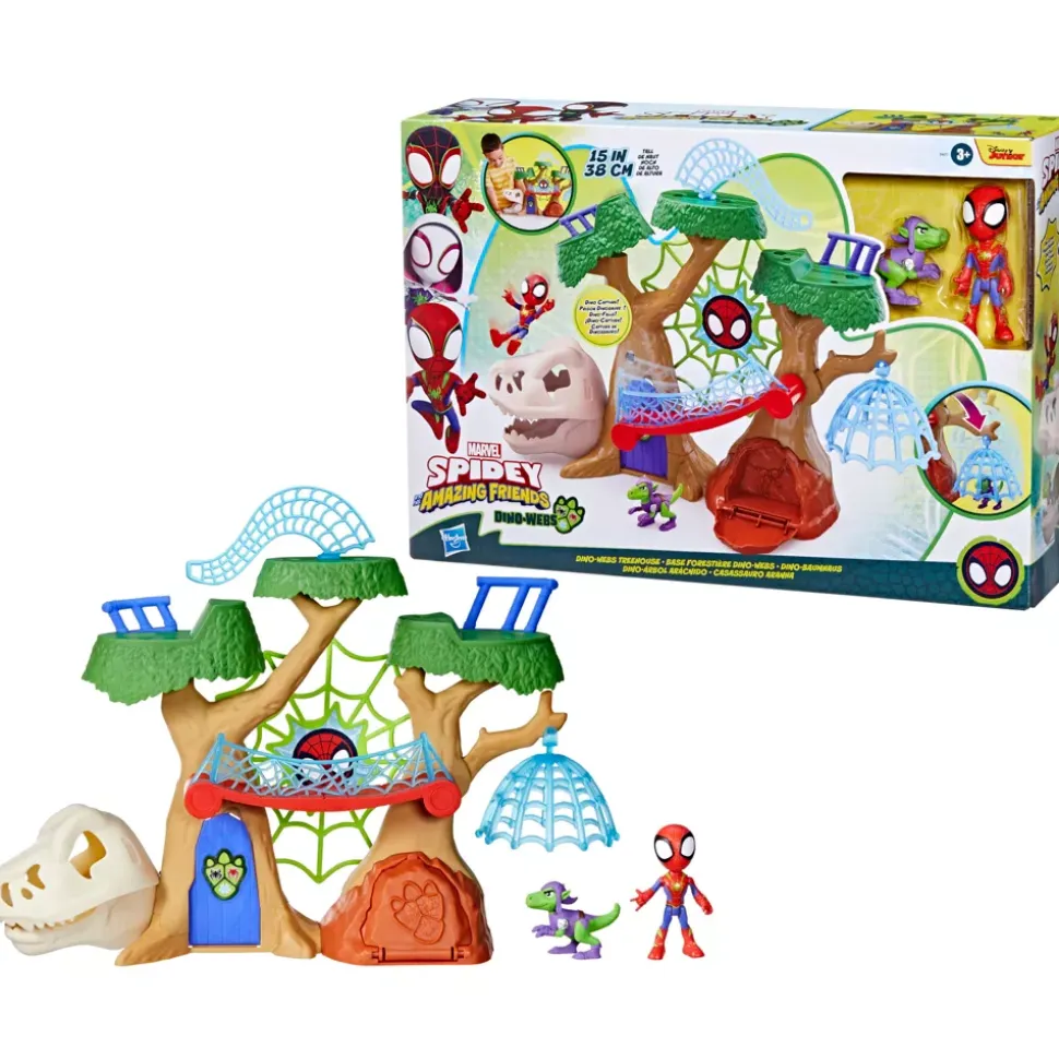 Hasbro Marvel Cabane Dino-Webs, Spidey et ses amis extraordinaires