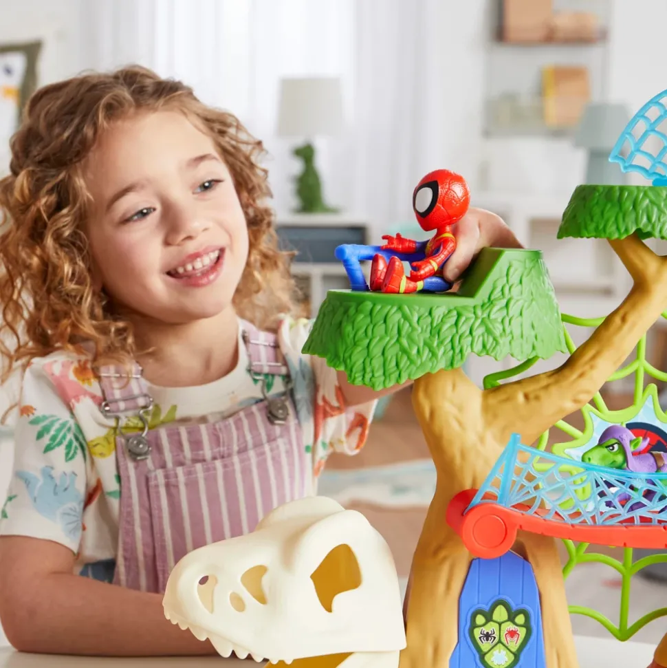 Hasbro Marvel Cabane Dino-Webs, Spidey et ses amis extraordinaires