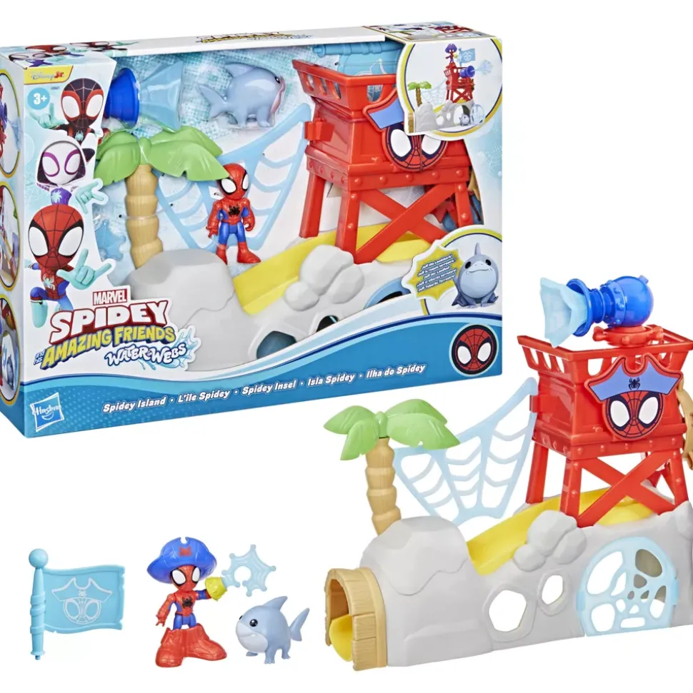 Hasbro Marvel Coffret L'île Spidey, Spidey et ses amis extraordinaires Water-Webs