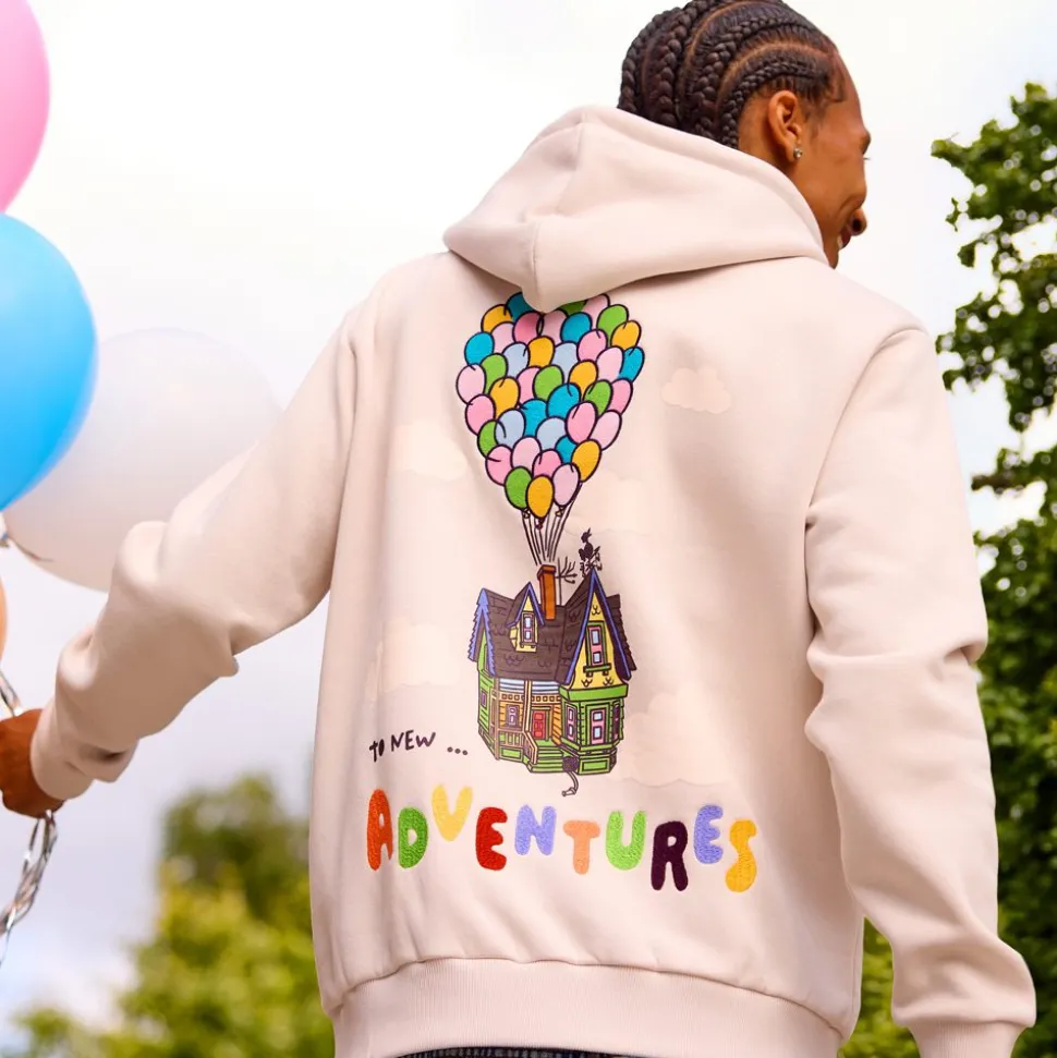 Haut à capuche Là-Haut pour adultes
