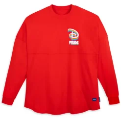 Haut Spirit Jersey rouge collection Disney Pride pour adultes