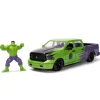 Jada Toys Figurine Hulk avec modèle réduit de la Dodge Ram 1500 de 2014, échelle 1/24