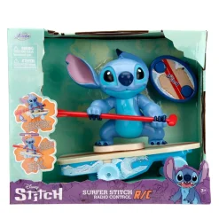 Jada Toys Jouet Stitch surfeur télécommandé, Lilo & Stitch