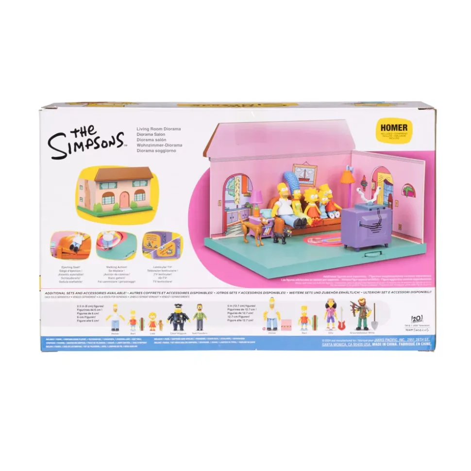 Jakks Diorama Salon des Simpson