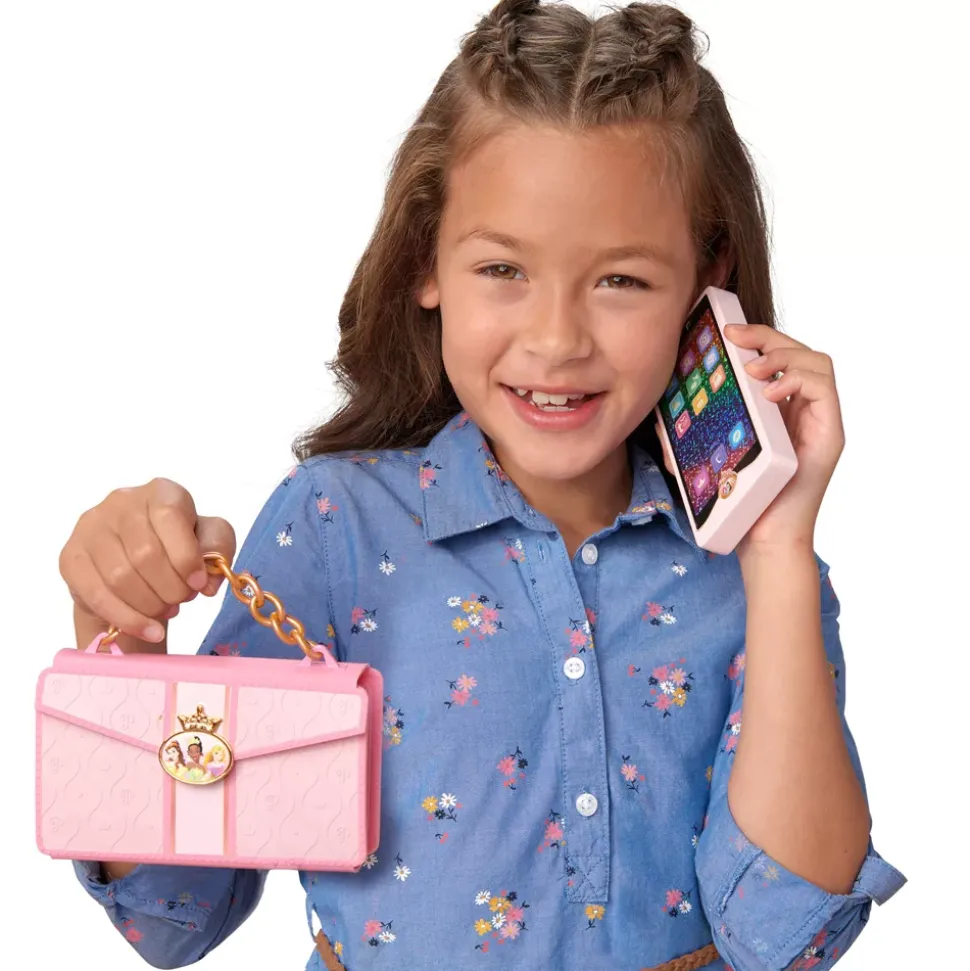 Jakks Ensemble de jeu pochette et téléphone Disney Princess Style