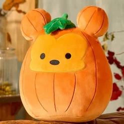 Jazwares Peluche Mickey citrouille Squishmallows de taille moyenne, 28 cm