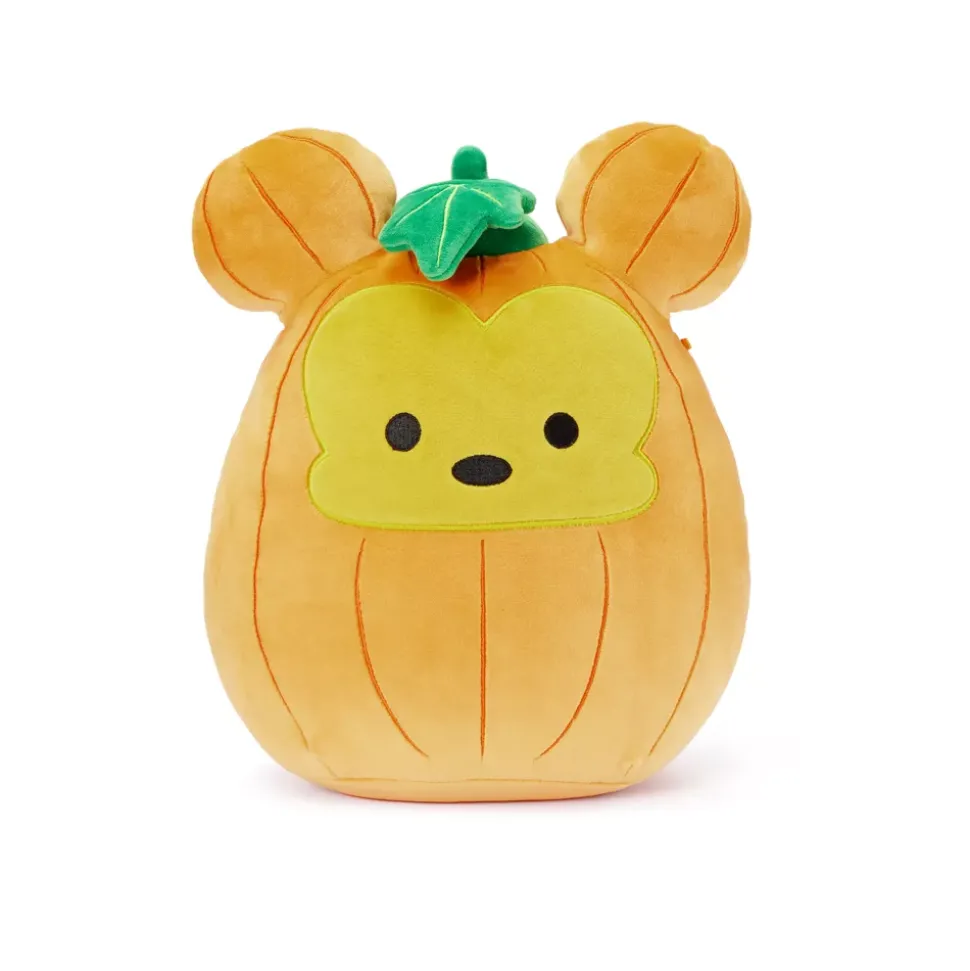 Jazwares Peluche Mickey citrouille Squishmallows de taille moyenne, 28 cm