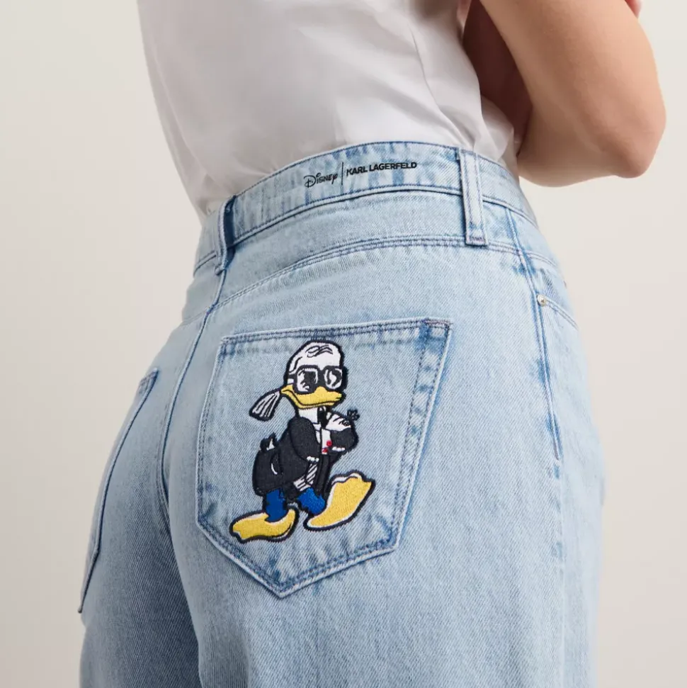 Jean large Disney x KARL LAGERFELD pour femmes