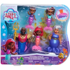 Just Play Ensemble de figurines Famille royale, Ariel sur Disney Junior