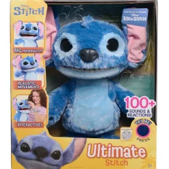 Just Play Peluche Stitch interactive Disney Ultimate, Lilo & Stitch
