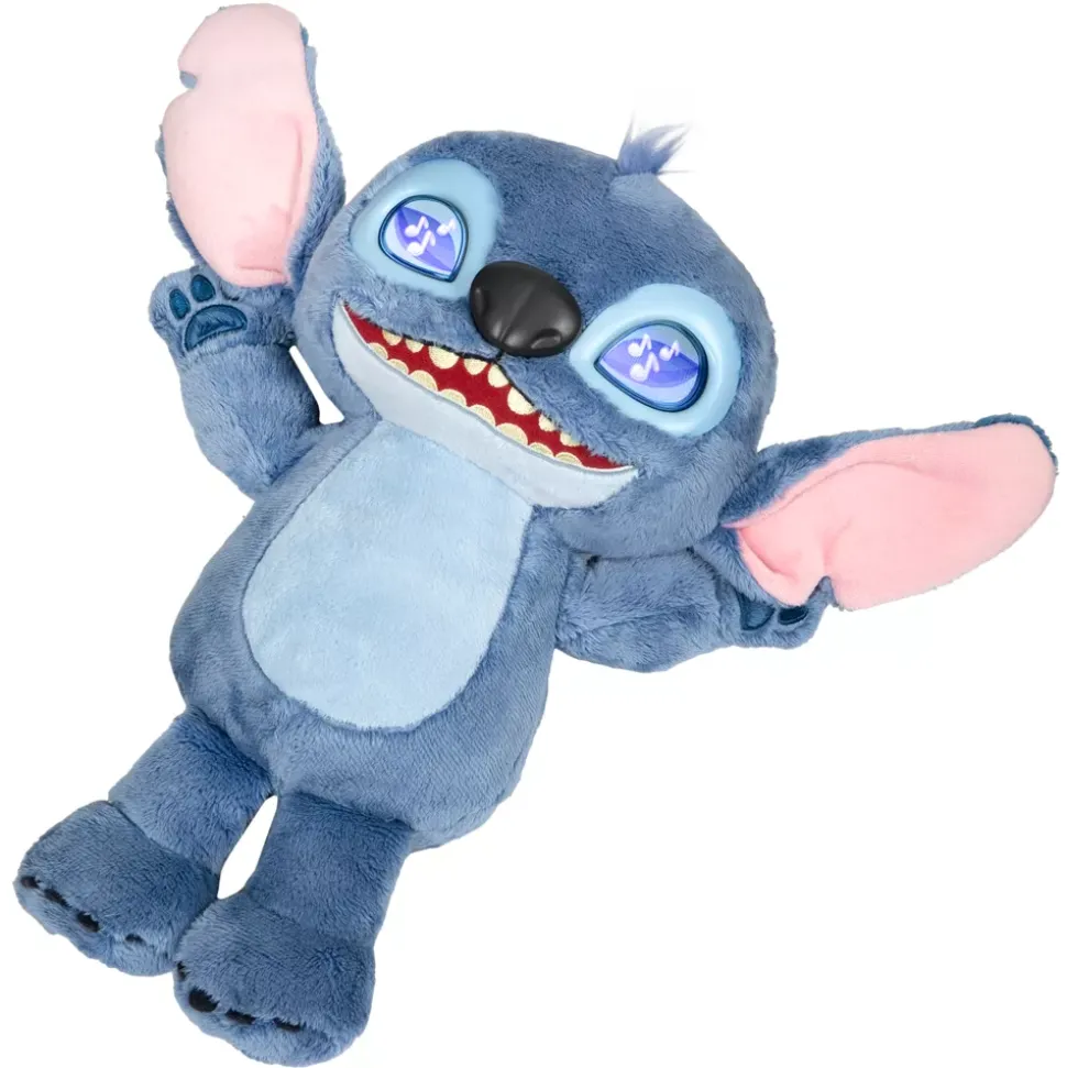 Just Play Peluche Stitch interactive de Disney, Lilo & Stitch (2025) - 34,5 cm