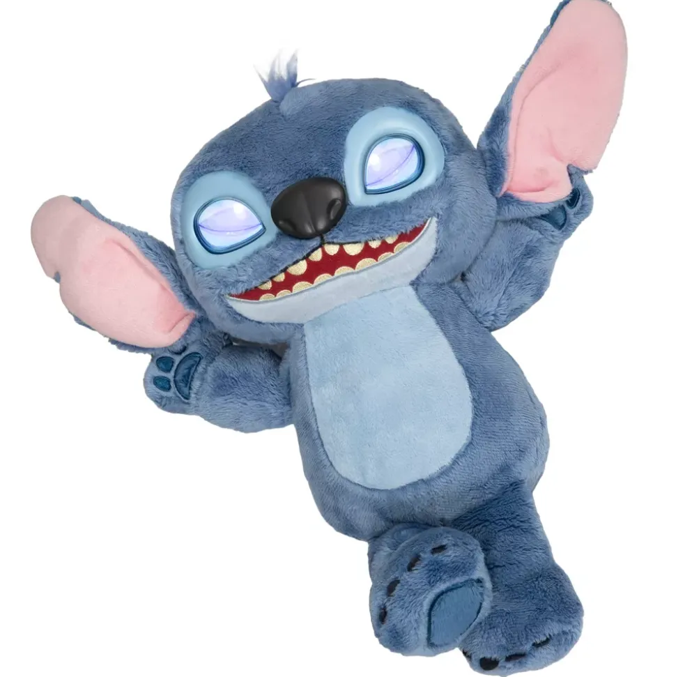 Just Play Peluche Stitch interactive de Disney, Lilo & Stitch (2025) - 34,5 cm