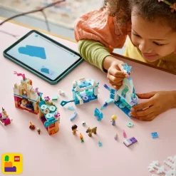 LEGO Disney Château d’Arendelle et palais de glace d’Elsa miniatures 43278