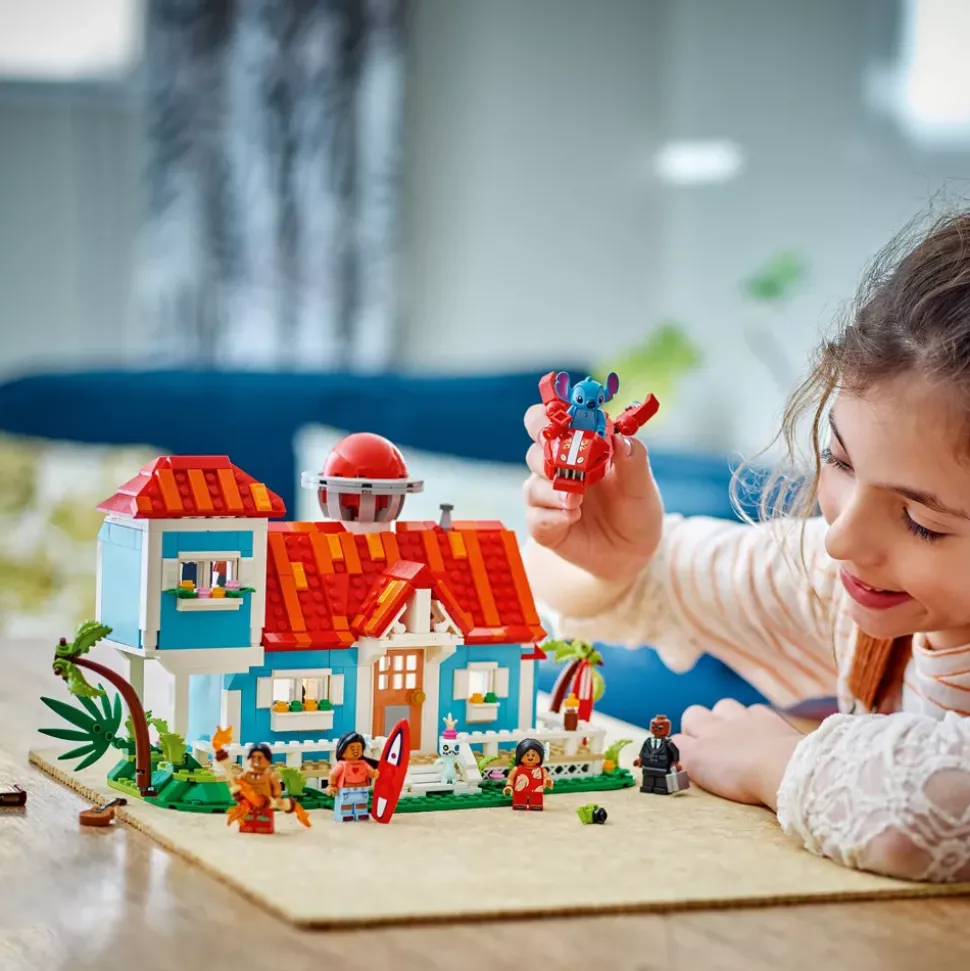 LEGO Disney La maison sur la plage de Lilo et Stitch 43268