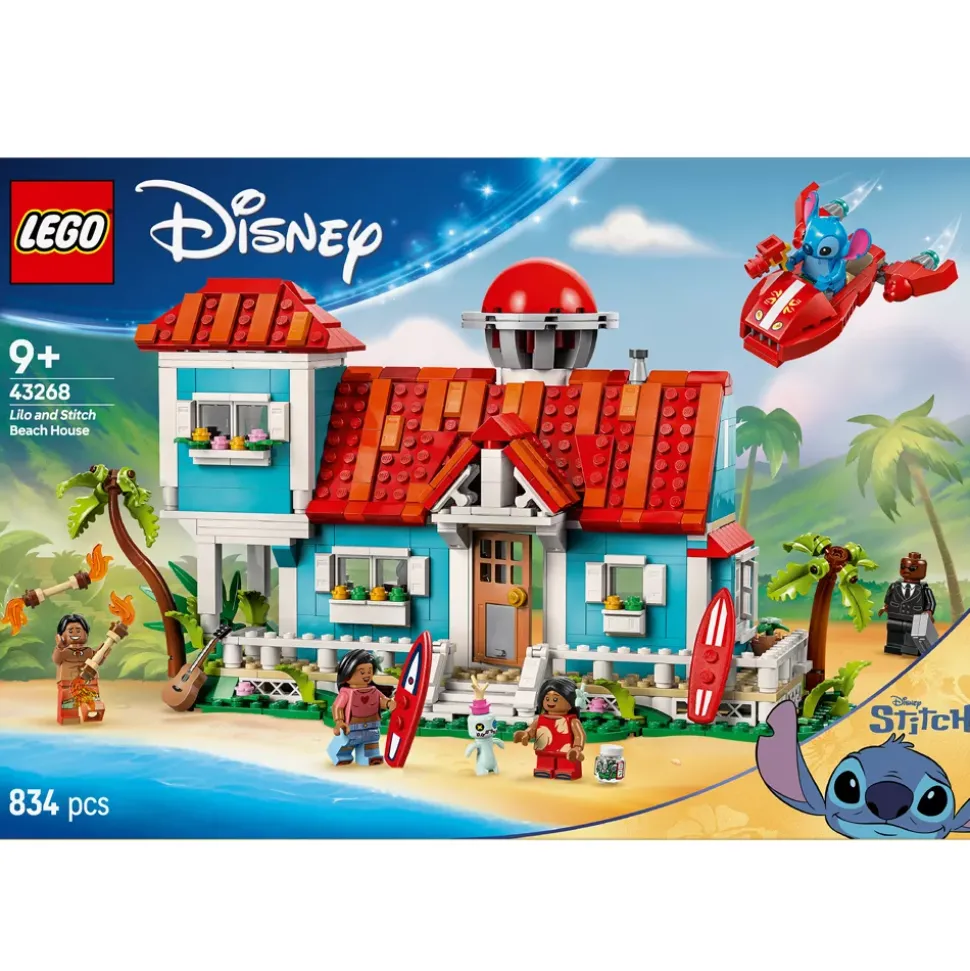 LEGO Disney La maison sur la plage de Lilo et Stitch 43268