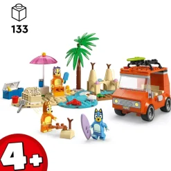 LEGO Les vacances et le voyage en voiture de Bluey 11202