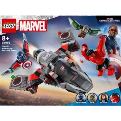 LEGO Marvel Captain America vs Hulk rouge 76292
