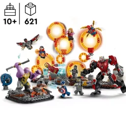 LEGO Marvel Combat final d'Avengers : Endgame 76323