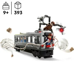 LEGO Marvel La scène du train de Spider-Man et Docteur Octopus 76321