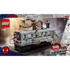 LEGO Marvel La scène du train de Spider-Man et Docteur Octopus 76321