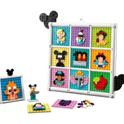 LEGO Set de décoration 100 ans d'icônes Disney
