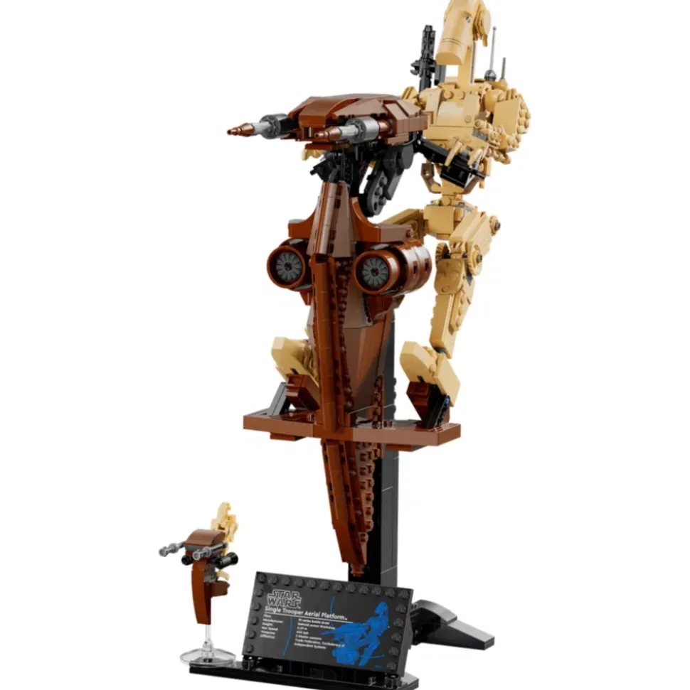 LEGO Star Wars Droïde de combat sur son STAP 75428