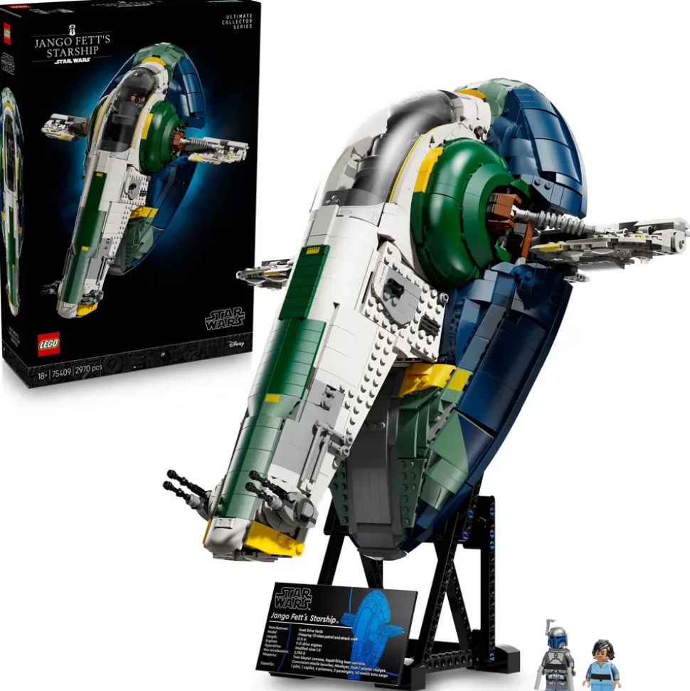 LEGO Star Wars Le vaisseau de classe Firespray de Jango Fett 75409