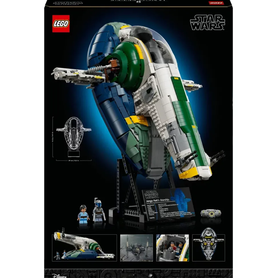 LEGO Star Wars Le vaisseau de classe Firespray de Jango Fett 75409
