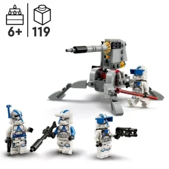 LEGO Star Wars 75345 Pack de combat des Clone Troopers de la 501e légion