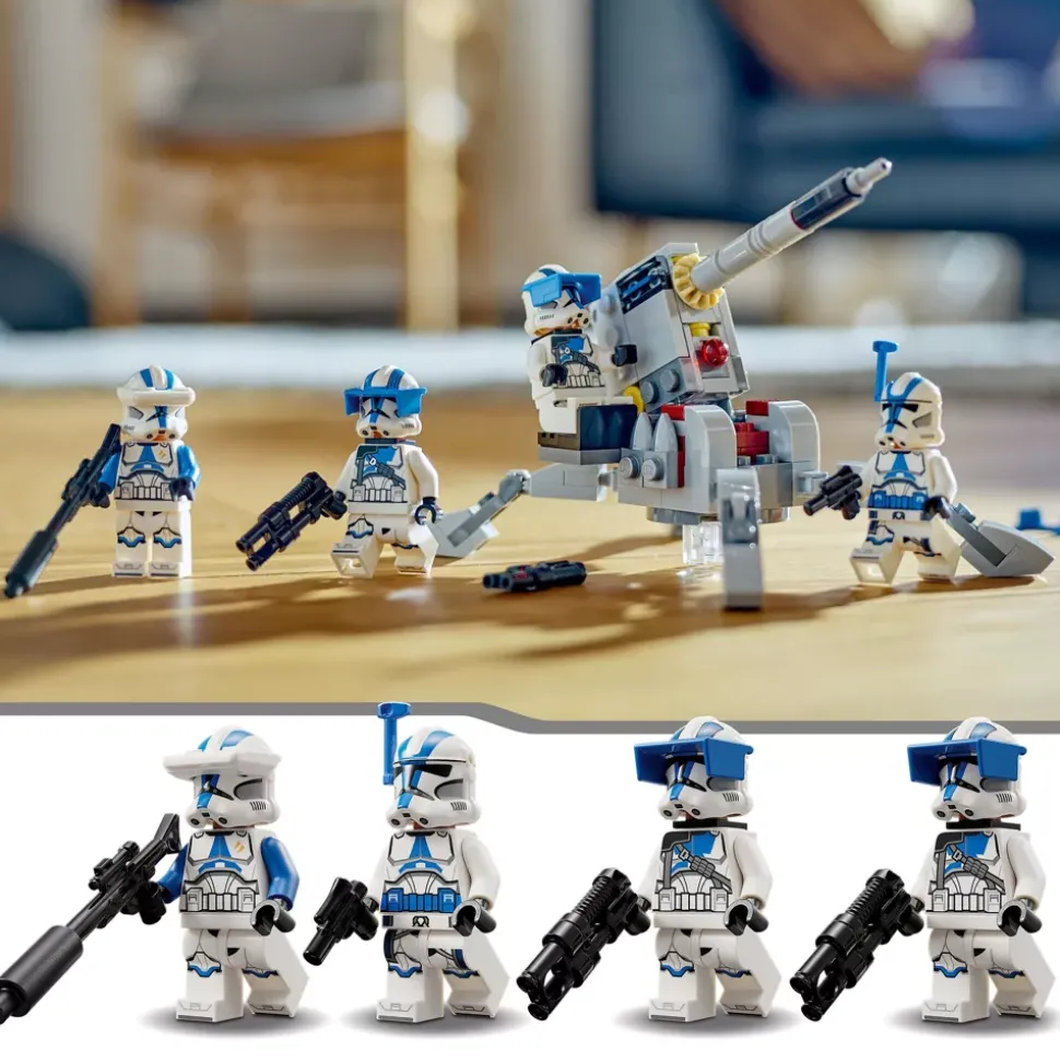 LEGO Star Wars 75345 Pack de combat des Clone Troopers de la 501e légion