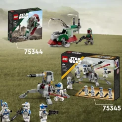 LEGO Star Wars 75345 Pack de combat des Clone Troopers de la 501e légion