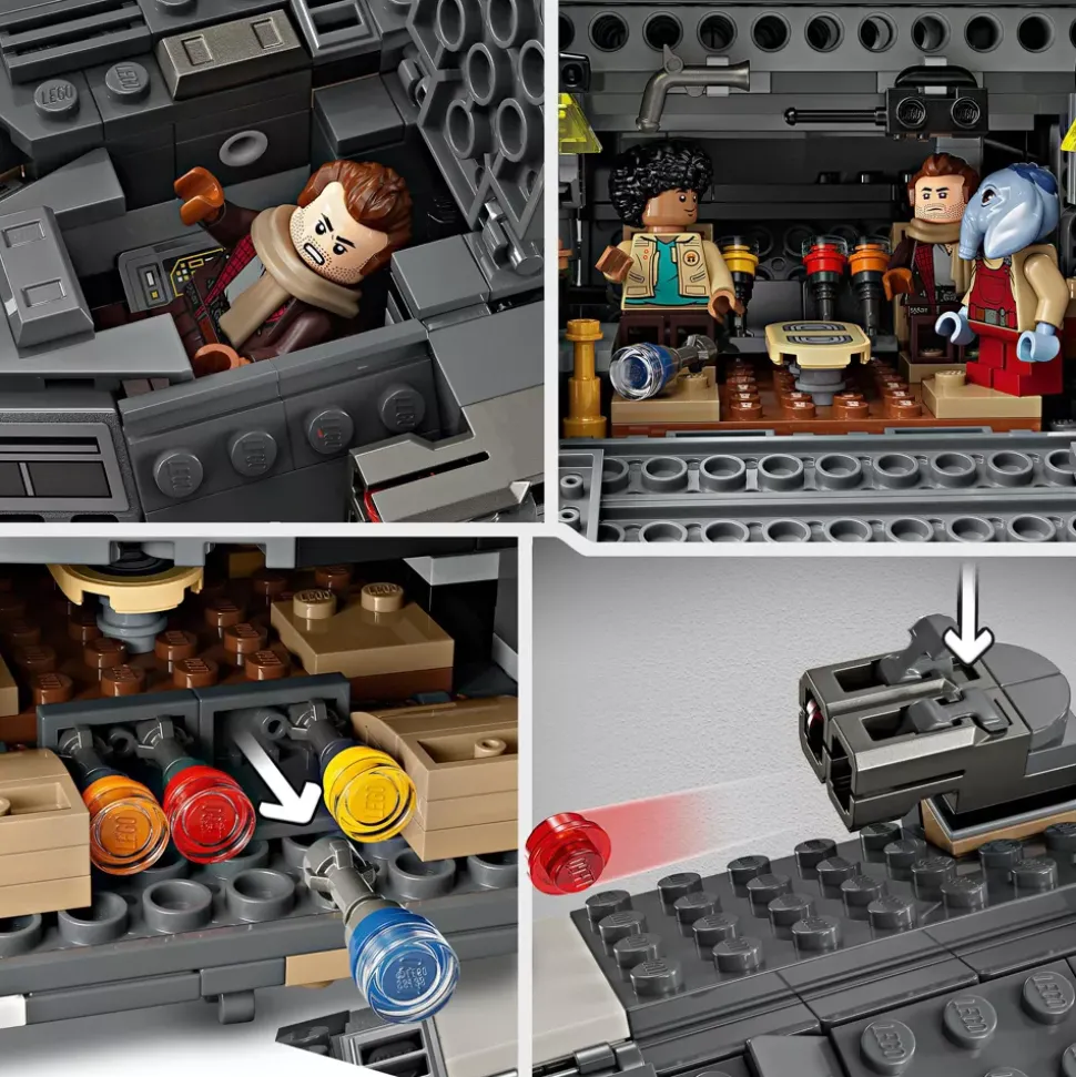 LEGO Star Wars Skeleton Crew Le Onyx Cinder, Set de Construction 75374
