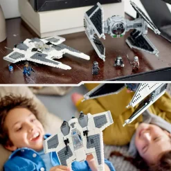 LEGO Star Wars 75348 Le chasseur Fang mandalorien contre le TIE Interceptor