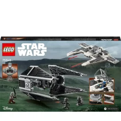 LEGO Star Wars 75348 Le chasseur Fang mandalorien contre le TIE Interceptor